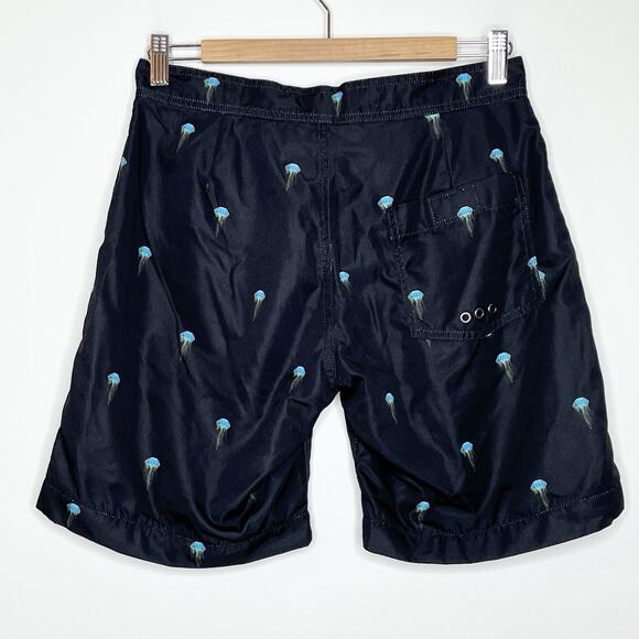 John Elliott Board Shorts Jellyfish Mens Size 1 Small Swim Trunks Tropical Beach - Picture 8 of 9